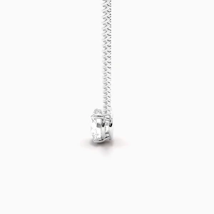 Forever Round Solitaire Necklace