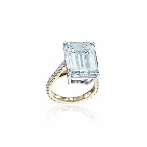 Kaleidoscope Emerald Cut Diamond