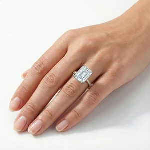 Emerald Cut Engagement Ring