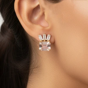 Kaleidoscope Morganite Earrings